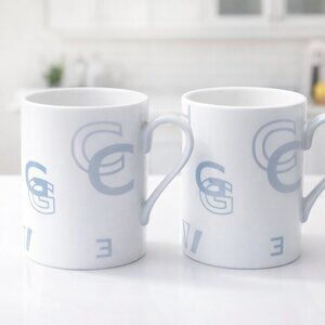 NEW GIVENCHY 2 piece mug set
